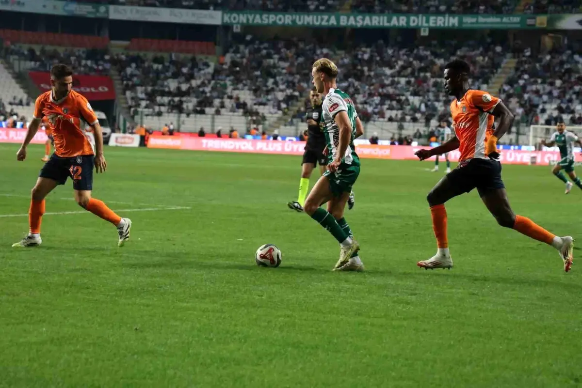 Konyaspor, Süper Lig’de Başakşehir’i 2-1 Yendi