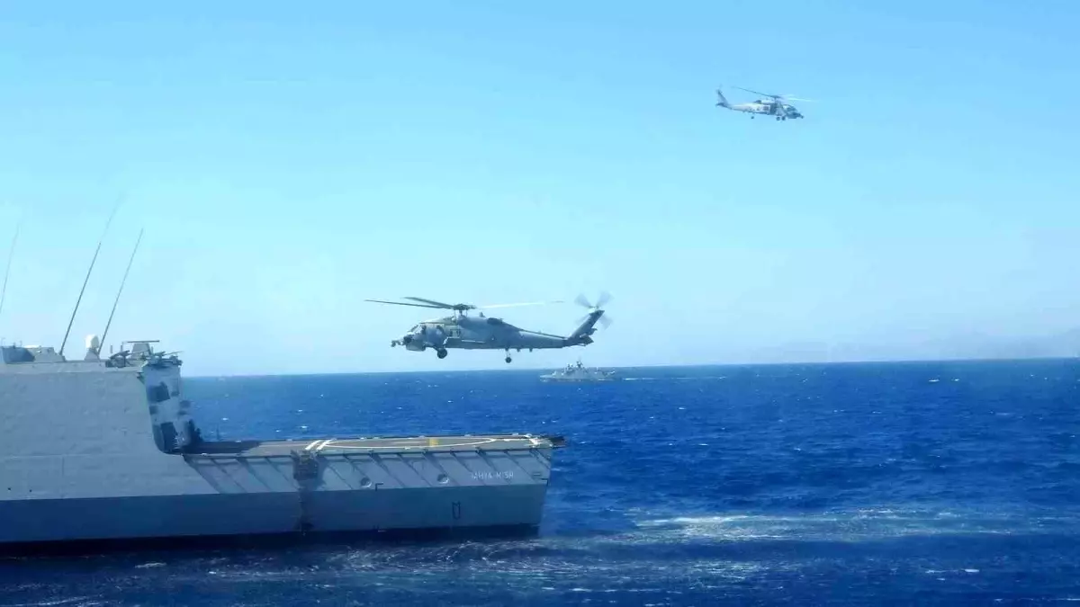 Türk ve Mısır Donanması 13 Yıl Sonra Bir Arada