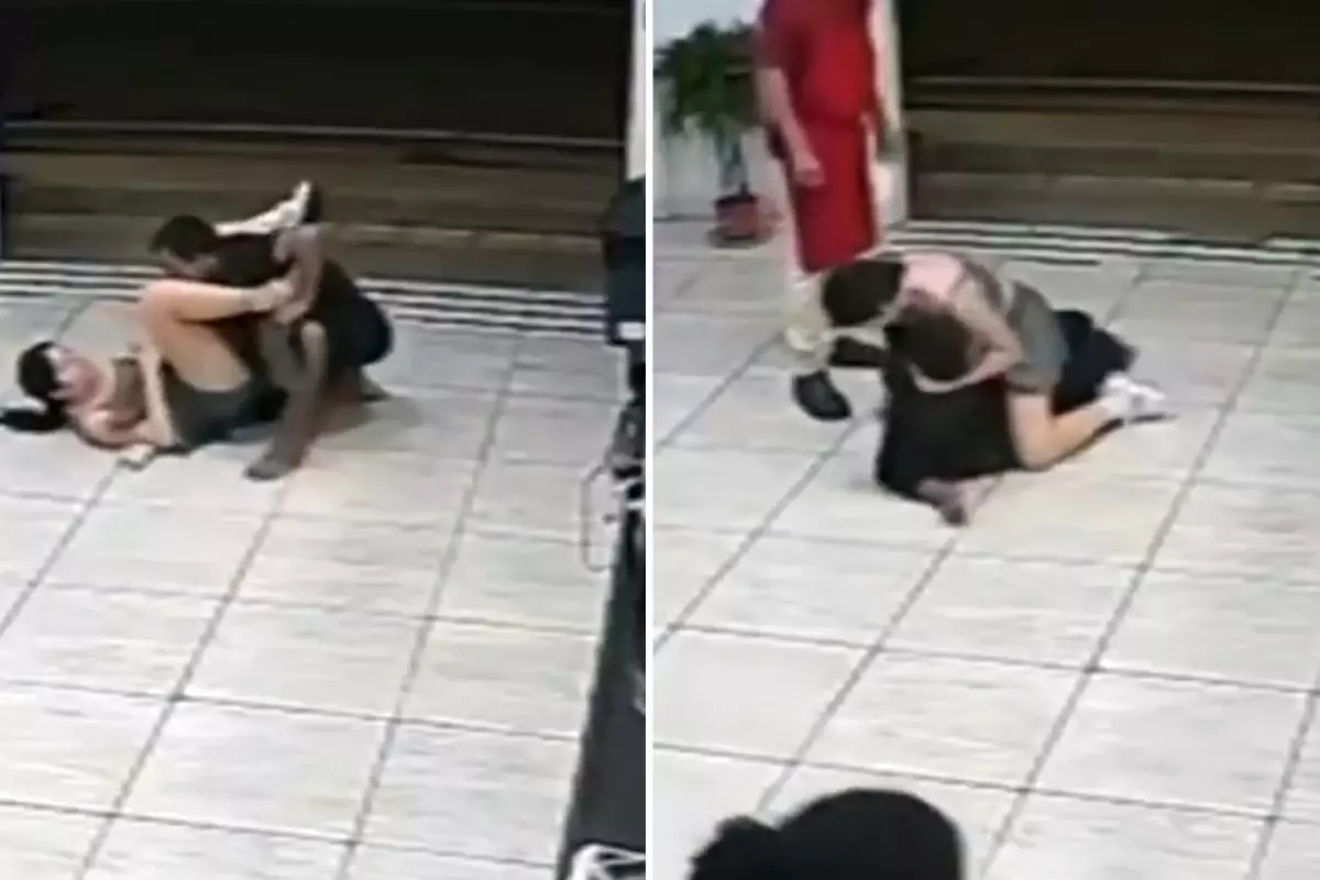 Cesur Kadın Hırsızı Etkisiz Hale Getirdi