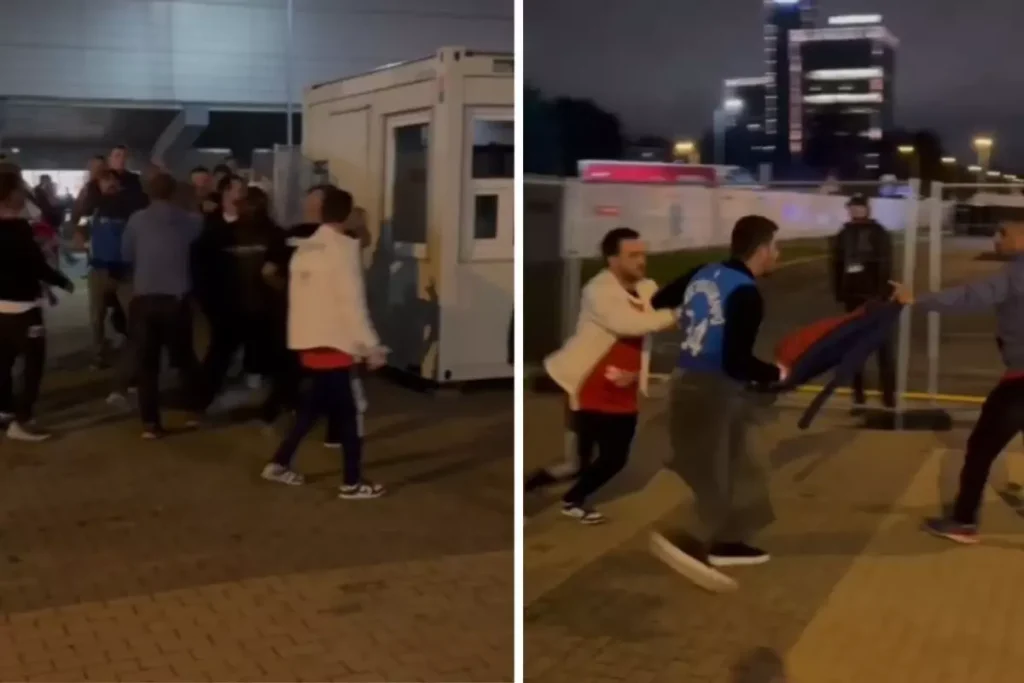 Basketbol Şampiyonasında Taraftar Kavgası