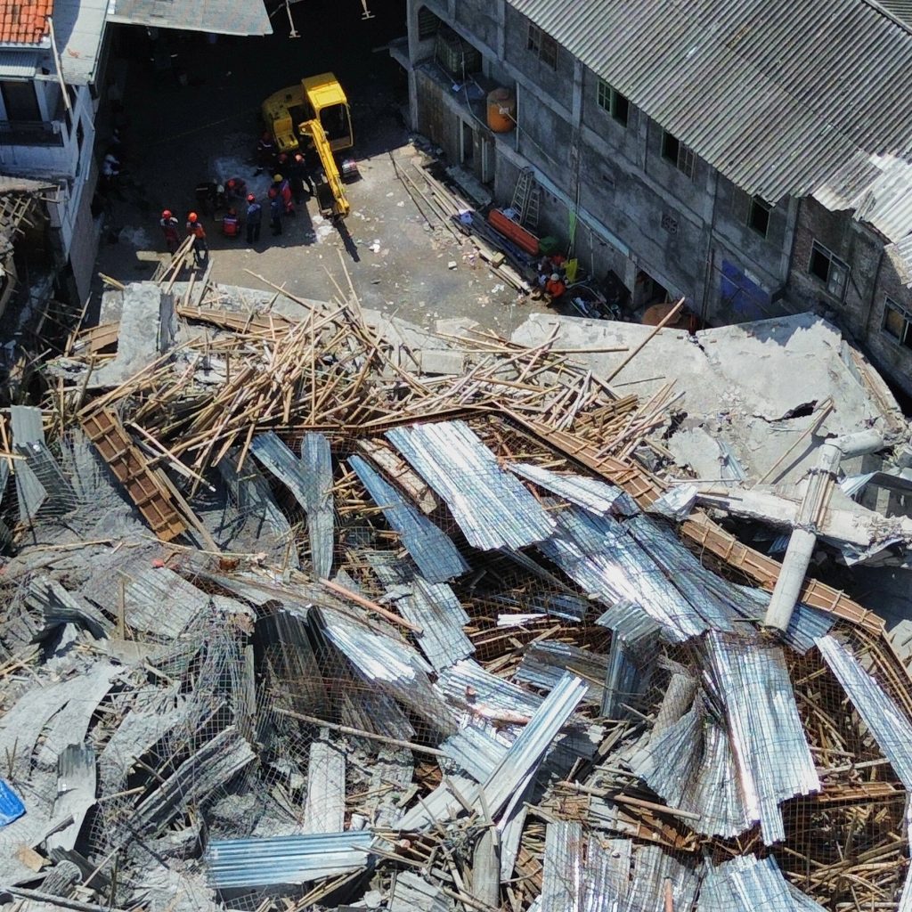 Time Running Out for Trapped Students After School Collapse in Indonesia