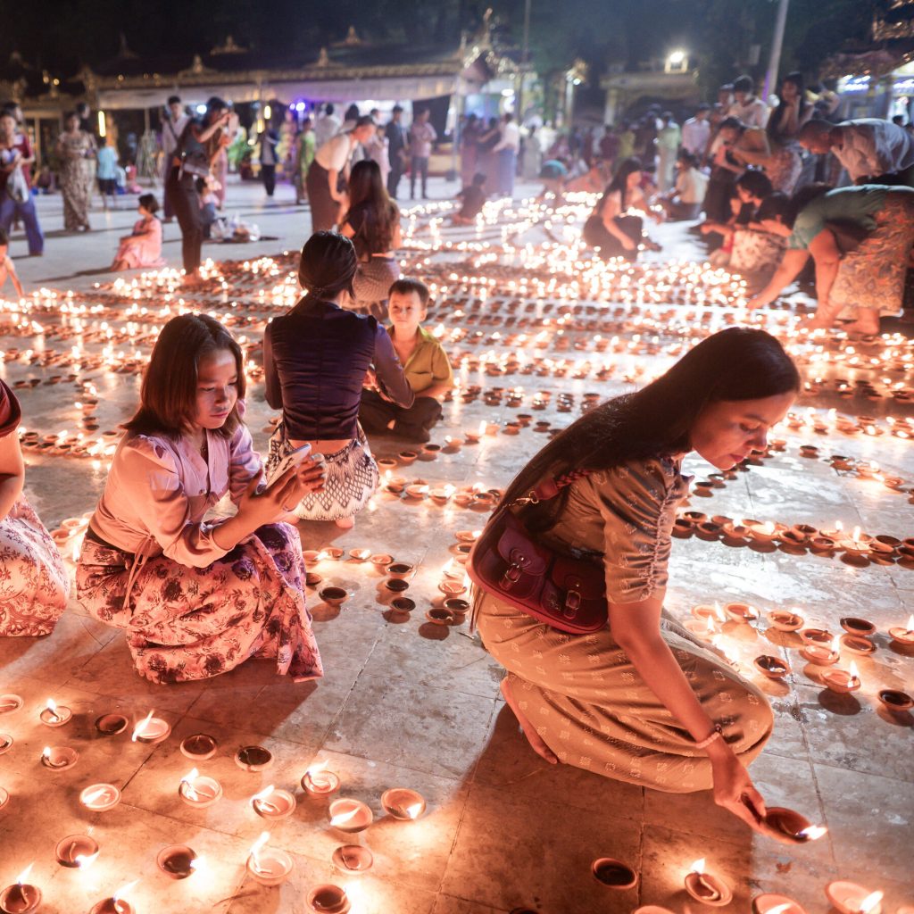 Myanmar Military Paraglider Bombs Buddhist Festival, Killing Dozens