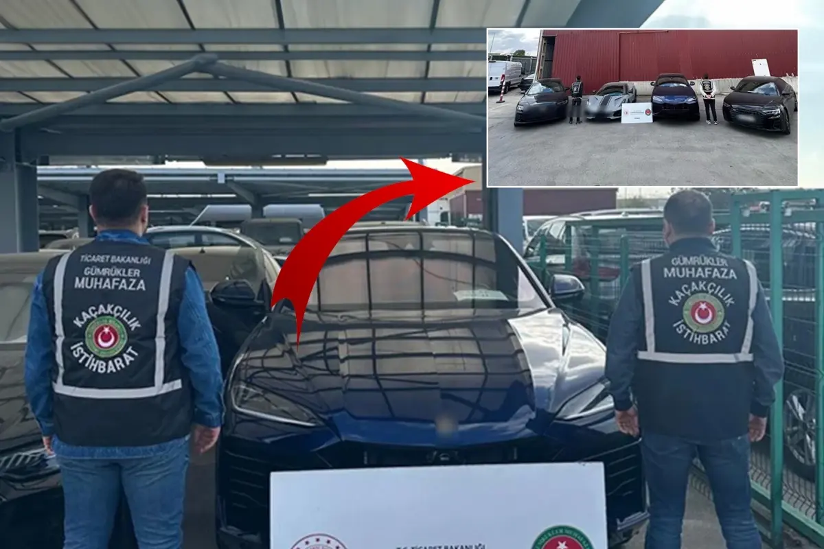 Lüks Araç Kaçakçılığına Büyük Darbe: 288 Milyonluk Operasyon