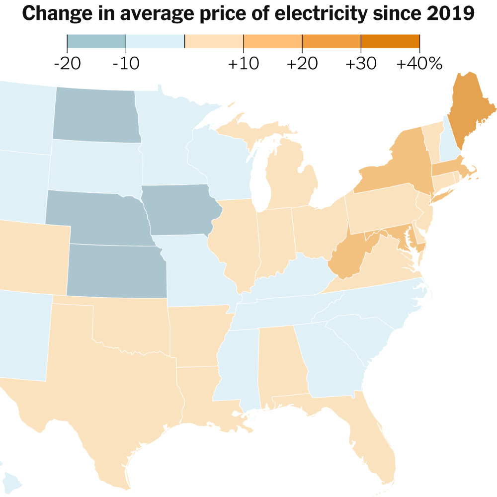 Why the Price of Electricity Is Spiking Around the Country