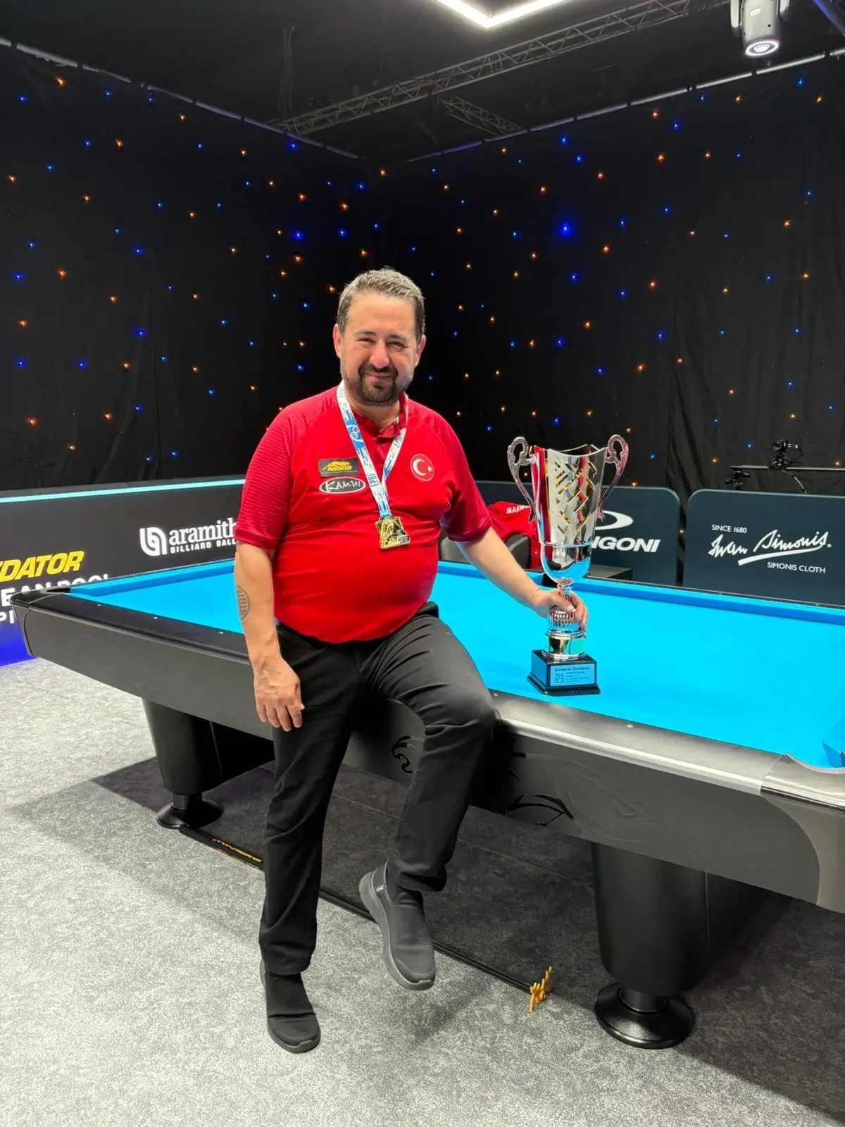 Avrupa Pool Bilardo Şampiyonası’nda Ferdi Özdemir Zaferi