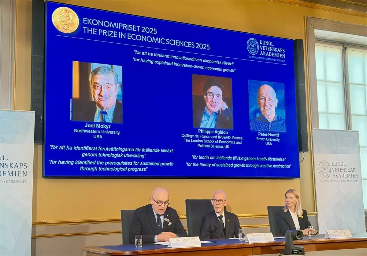 2025 Nobel Ekonomi Ödülü Sahipleri Belli Oldu