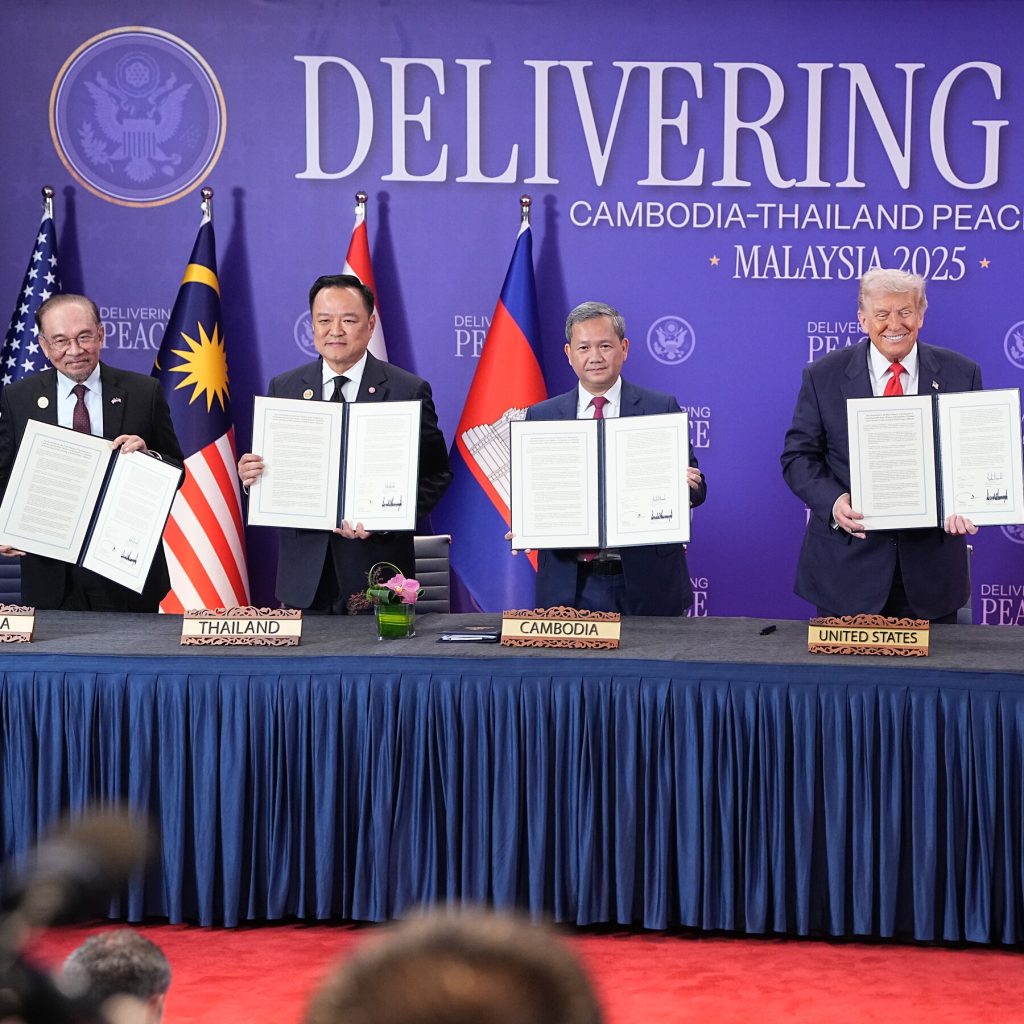 Trump Administration Live Updates: President Oversees Signing of Cambodia-Thailand Peace Pact