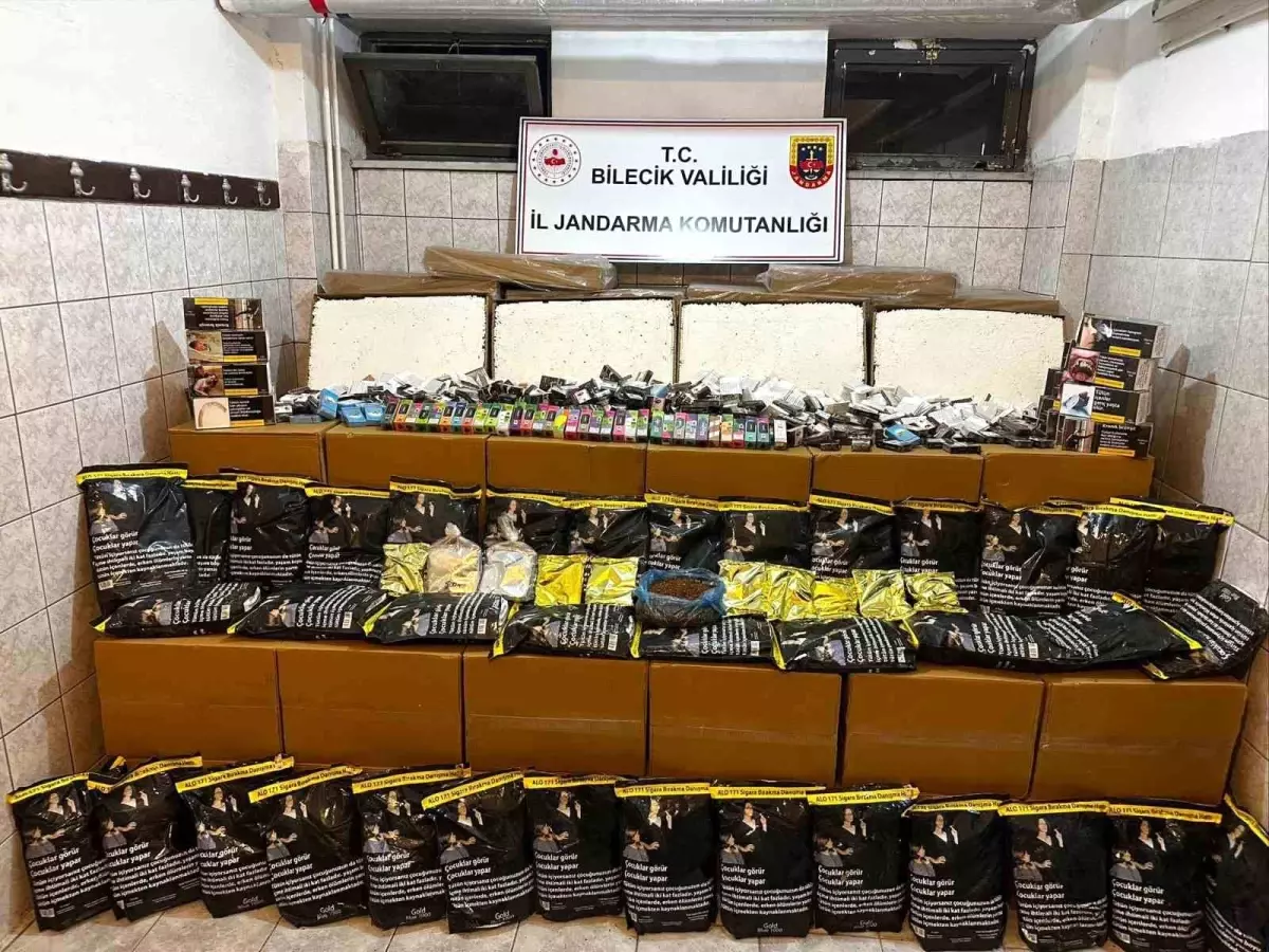 Bilecik’te Büyük Kaçakçılık Operasyonu: 570 Bin Makaron Ele Geçirildi