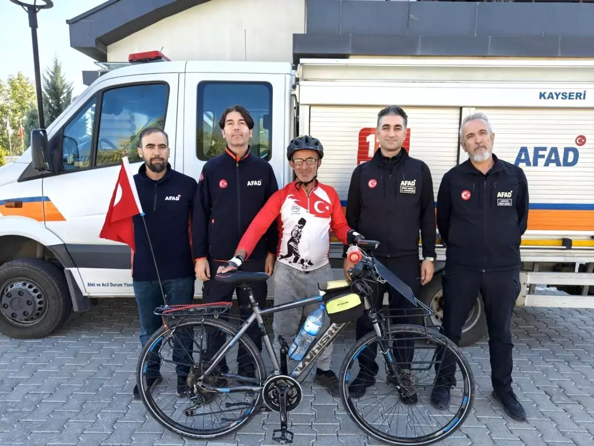 Deprem Farkındalığı için Pedal Çeviriyor