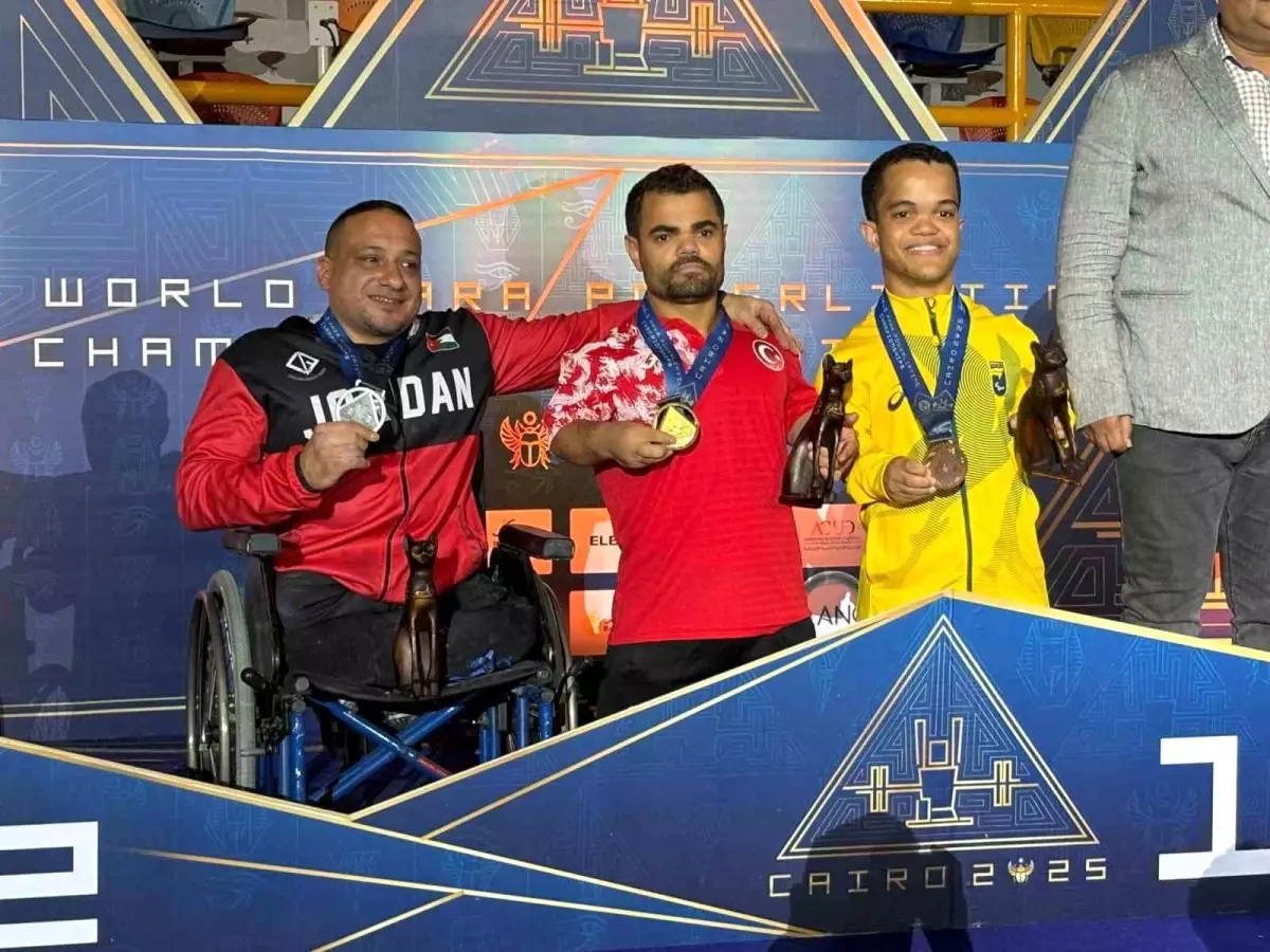 Milli Sporcu Abdullah Kayapınar Dünya Şampiyonu Oldu