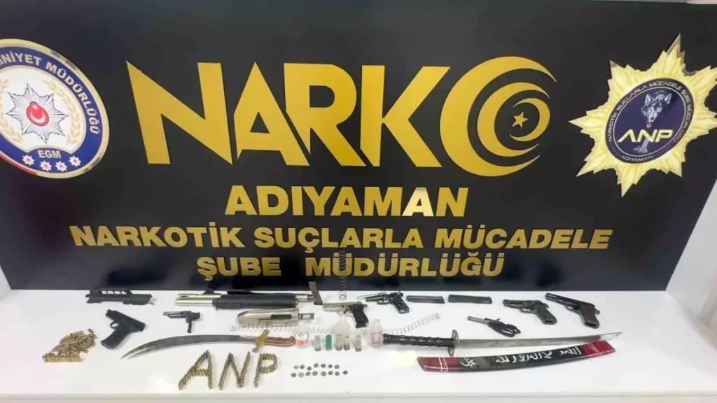 Adıyaman’da Narkotik ve Asayiş Operasyonları