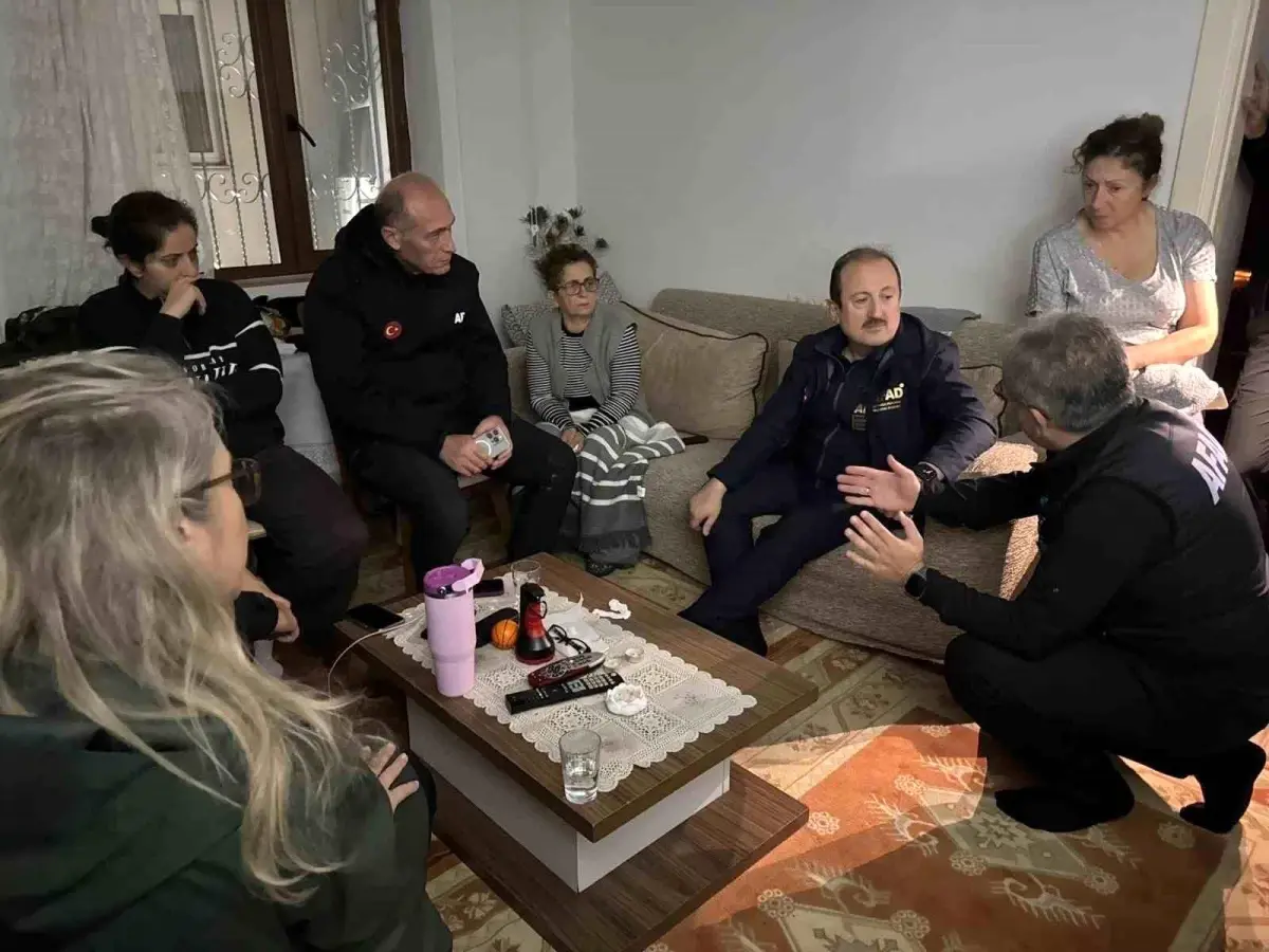 AFAD Başkanı Pehlivan, Selden Etkilenen İzmir’de