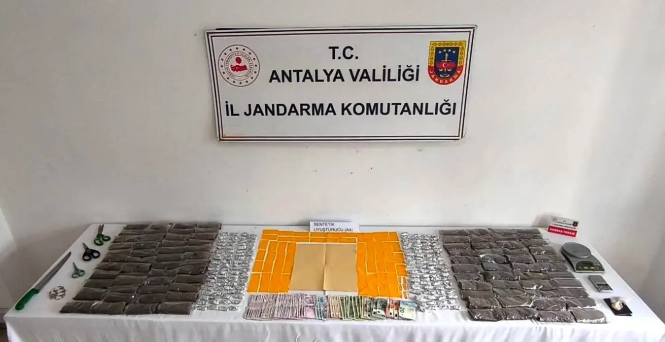 Antalya’da Büyük Uyuşturucu Operasyonu: 2 Kişi Tutuklandı