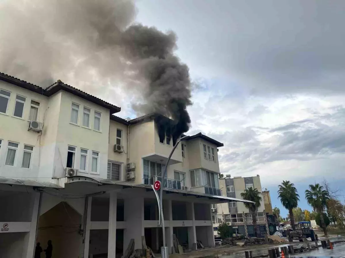 “Antalya’da Apartman Dairesi Alev Alev Yandı”