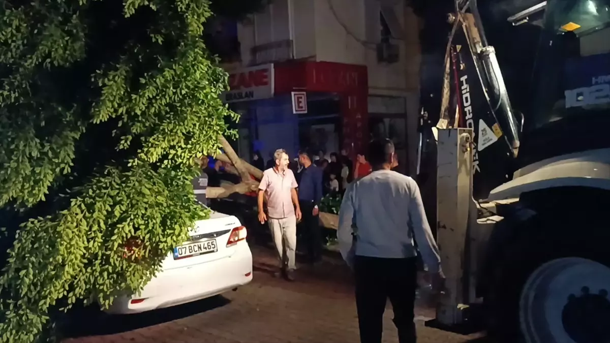 Antalya Demre’de Sağanak ve Hortumun Etkileri