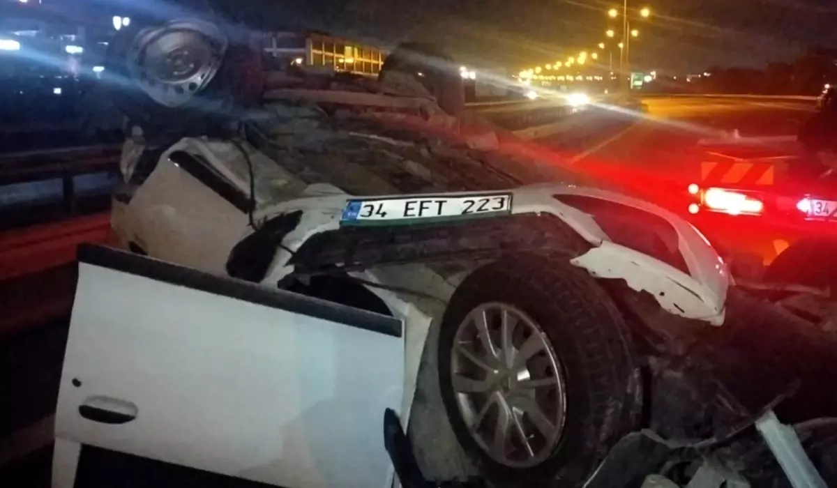 Sancaktepe’de Zincirleme Kaza: 4 Yaralı