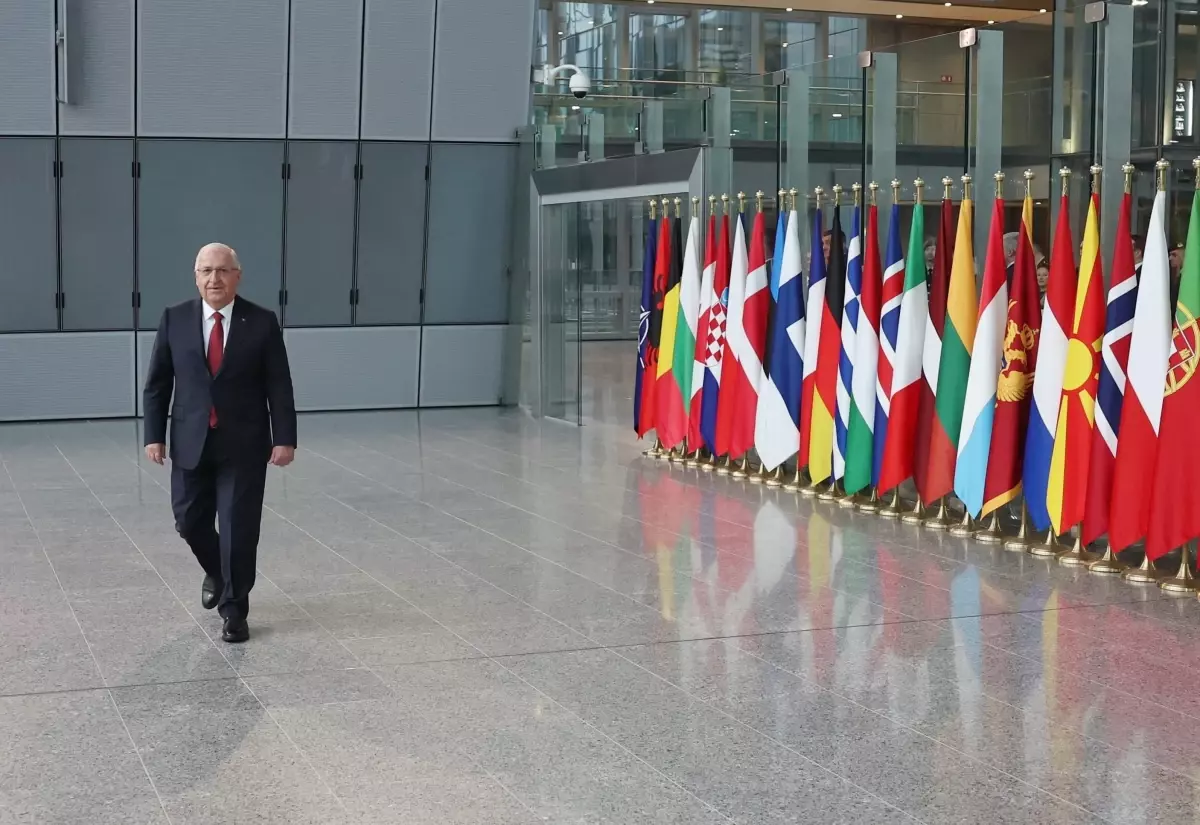 Milli Savunma Bakanı Programı Brüksel’de Tamamladı