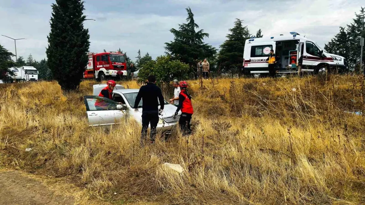 Düzensiz Yağışlar Balıkesir’de Trafik Kazasına Neden Oldu