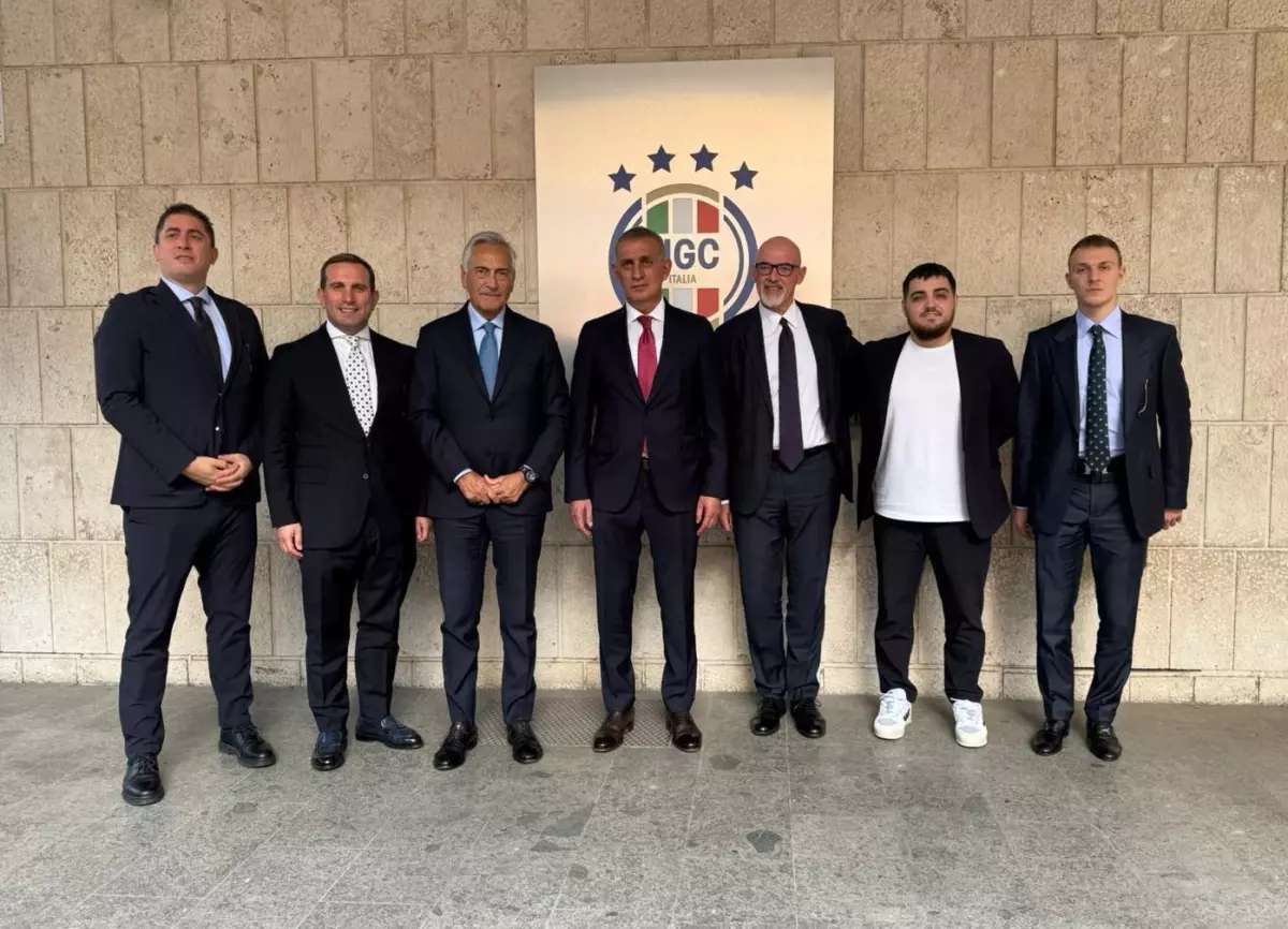 Futbol Federasyonu Başkanları Türkiye-İtalya İşbirliğini Görüştü