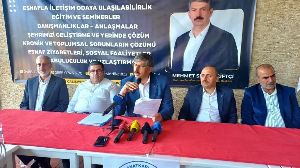 Batman Esnaf Odası Başkanı Çiftçi’den Kalkınma Vizyonu