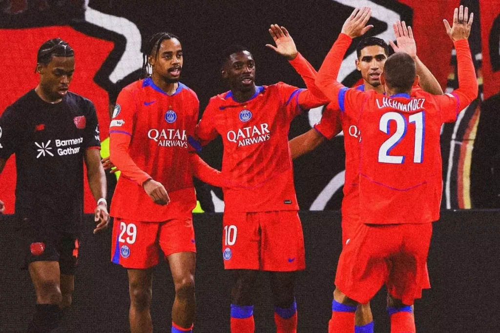 Devler Ligi’nde Şaşırtıcı Skor: PSG, Bayer Leverkusen’i Deplasmanda Yendi
