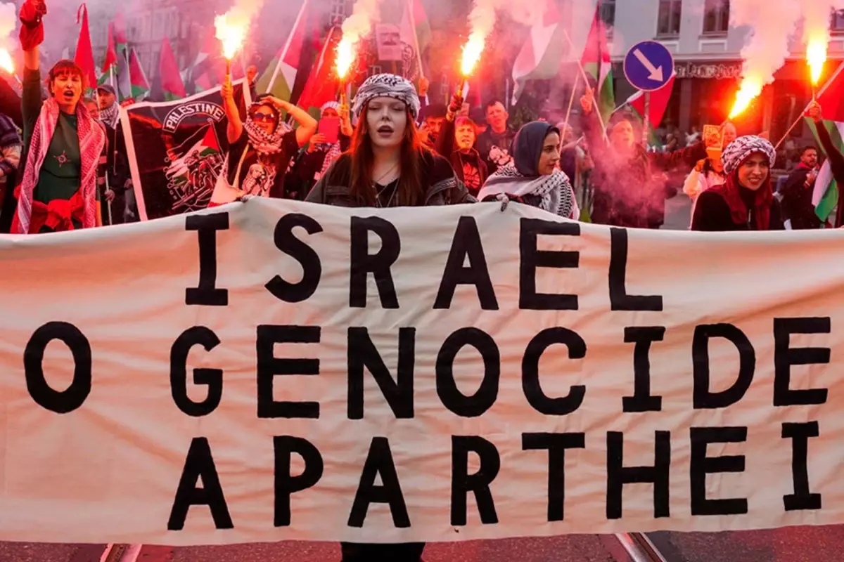 Norveç’te İsrail Protestosu: “Soykırımsız Futbol”