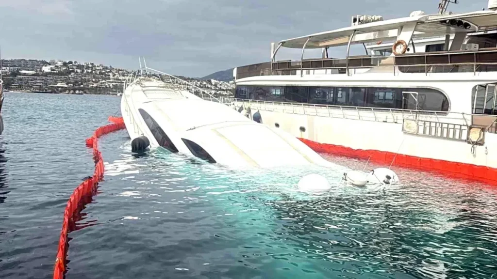 Lüks Yatın Batması: Kayıp ve Hasar İncelemeleri Başladı