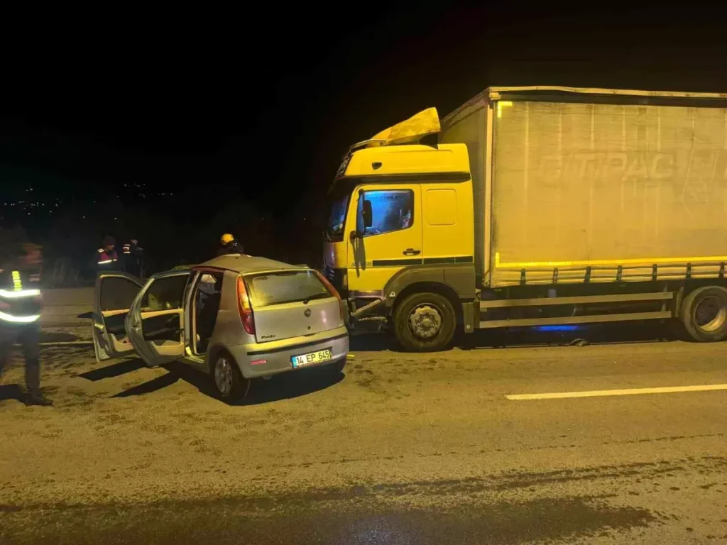 Bolu’da D-100 Karayolunda Feci Kaza: 1 Ölü