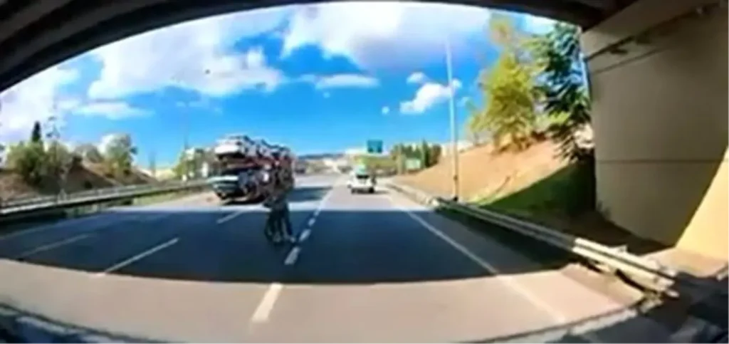 Trafik Denizi: Tersten Bisiklet Sürprizi