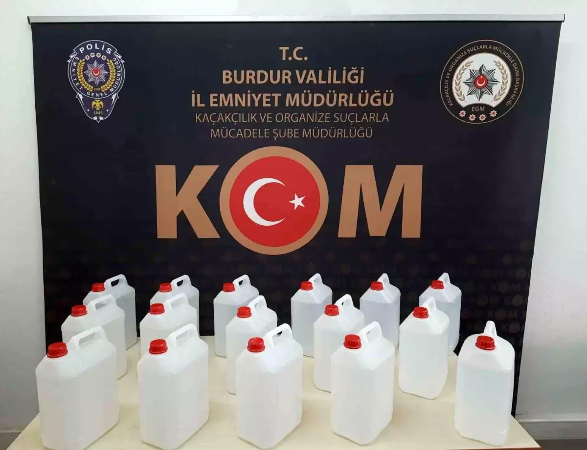Burdur’da Kaçakçılık Operasyonları: Binlerce Ürün Ele Geçirildi