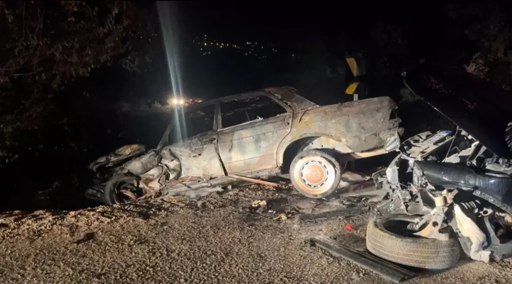 Trafik Kazası: Bursa’da Alev Alan Araç ve Kaos