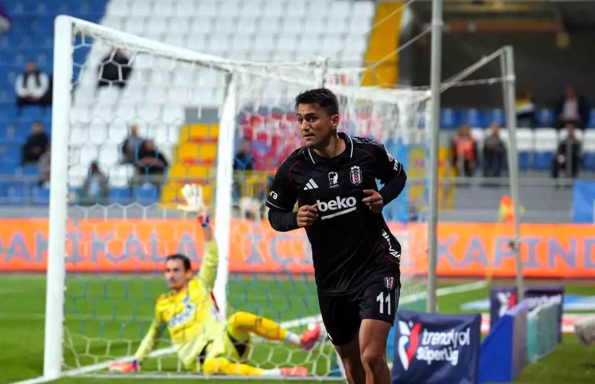 Beşiktaşlı Cengiz Ünder 3. Golünü Kasımpaşa Ağlarına Gönderdi