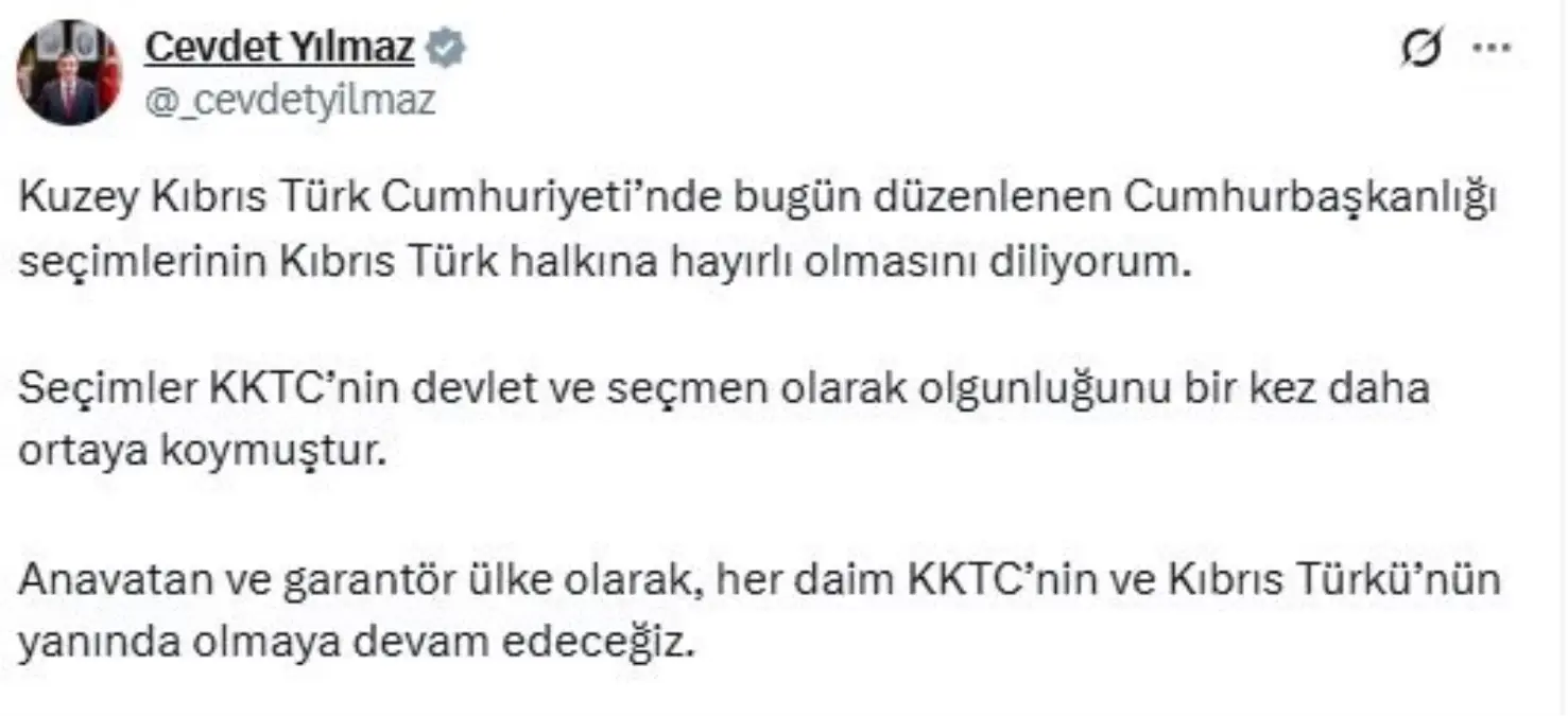 Türkiye’nin KKTC’ye Desteği Sürüyor