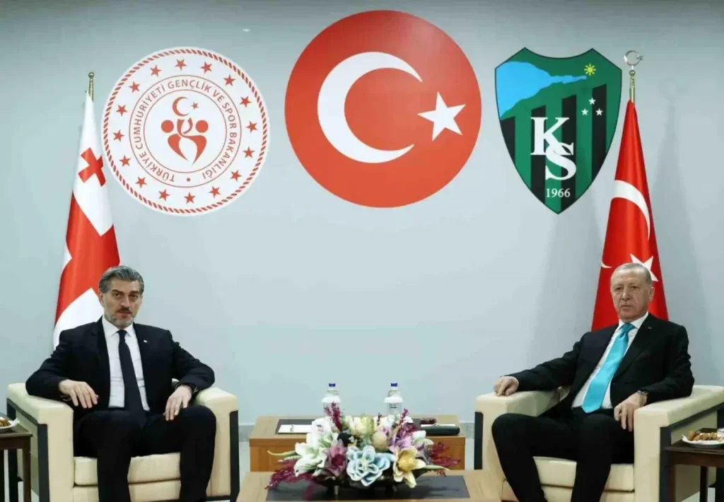 Cumhurbaşkanı Erdoğan’dan Gürcistan Cumhurbaşkanı ile Diplomatik Görüşme