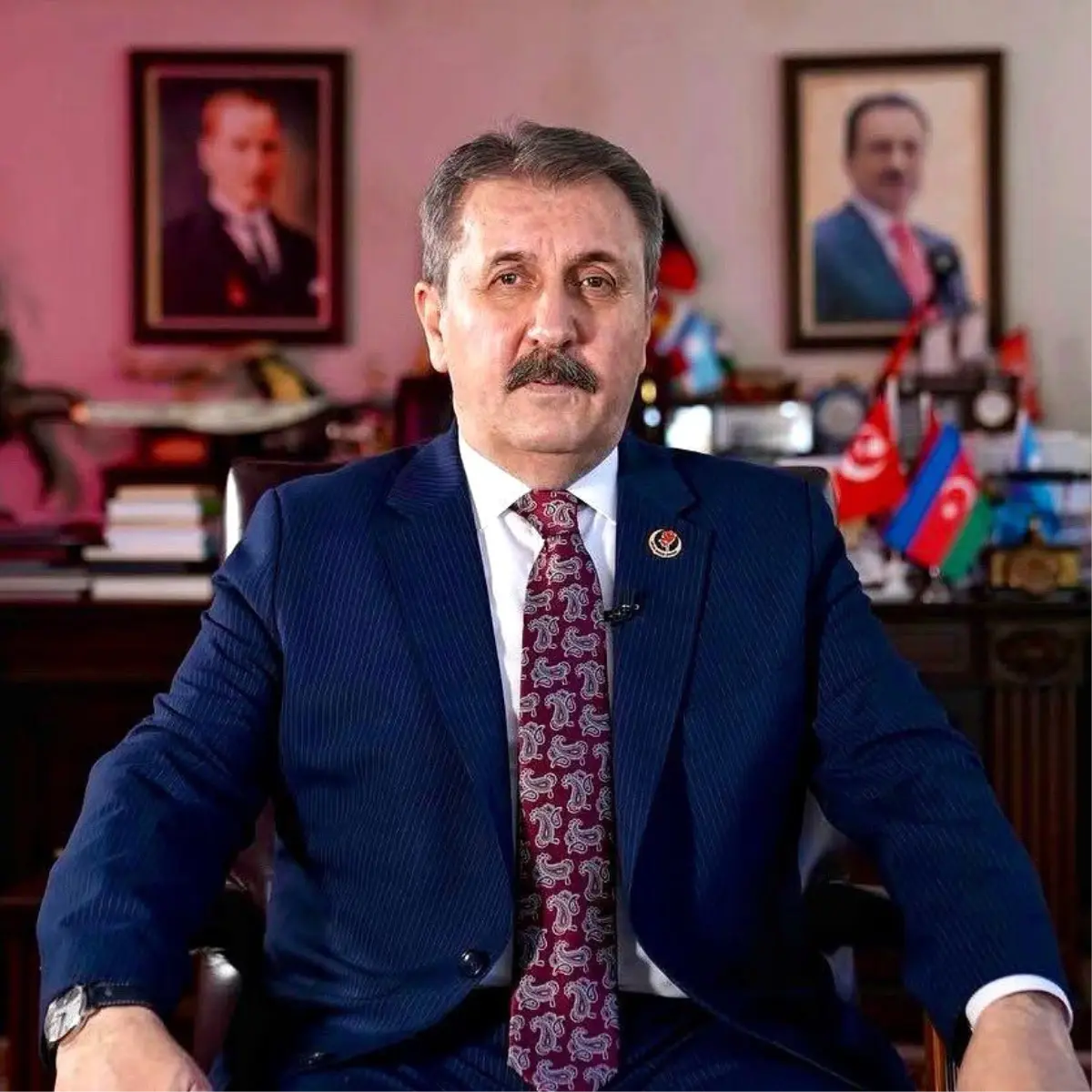 Trafik Kazasında Yaralanan Milletvekili Gürcan’a Destici’nin Ziyareti