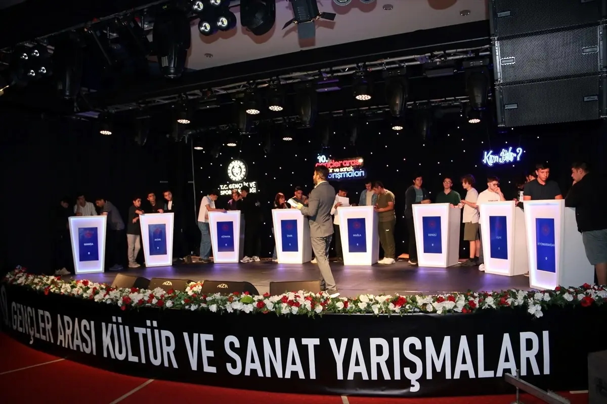 “Gençler Arası Kültür ve Sanat Yarışması’nda Ege Bölgesi Finali”