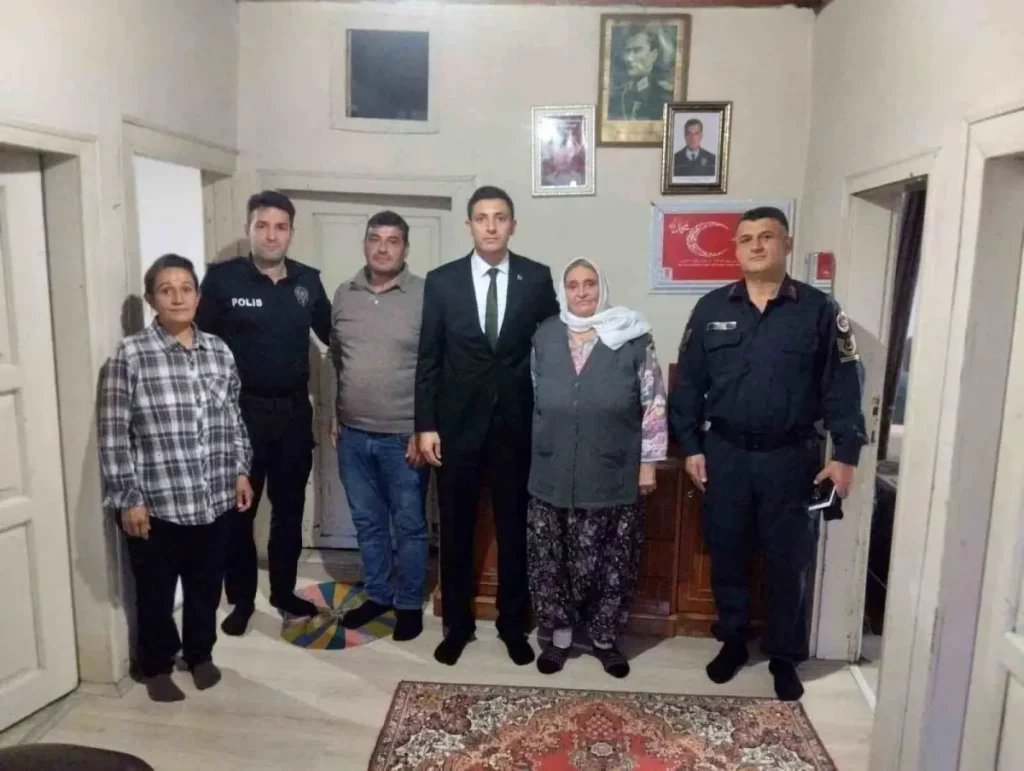 Kaymakamın İlk Ziyareti: Şehit Ailelerine Destek