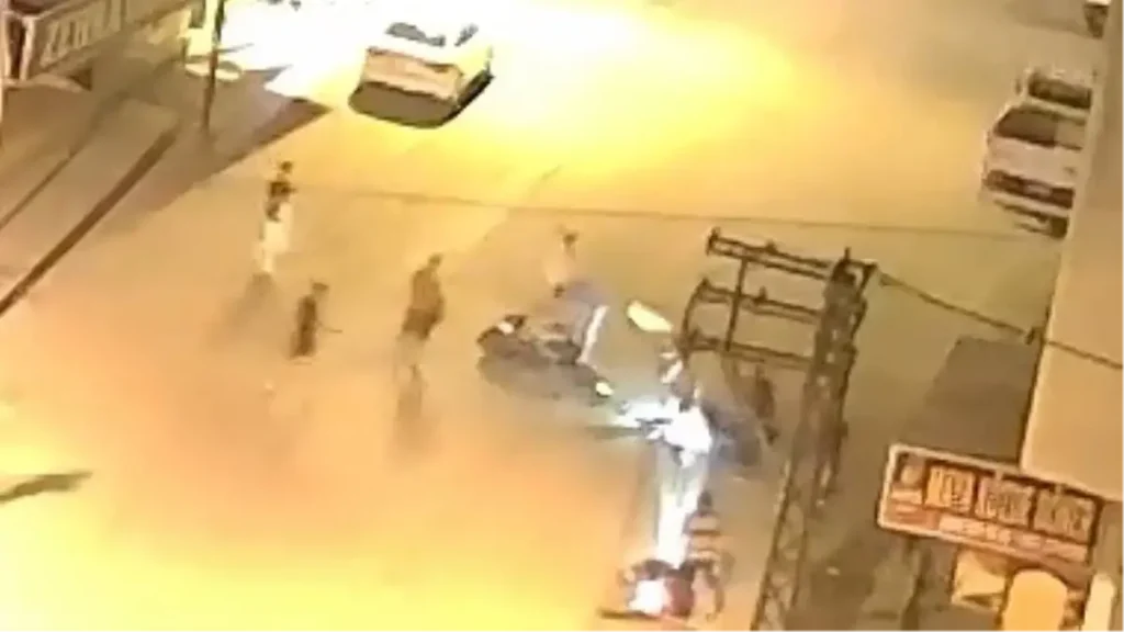 Trafiği Tehlike Arz Eden Kaza Güvenlik Kamerasında