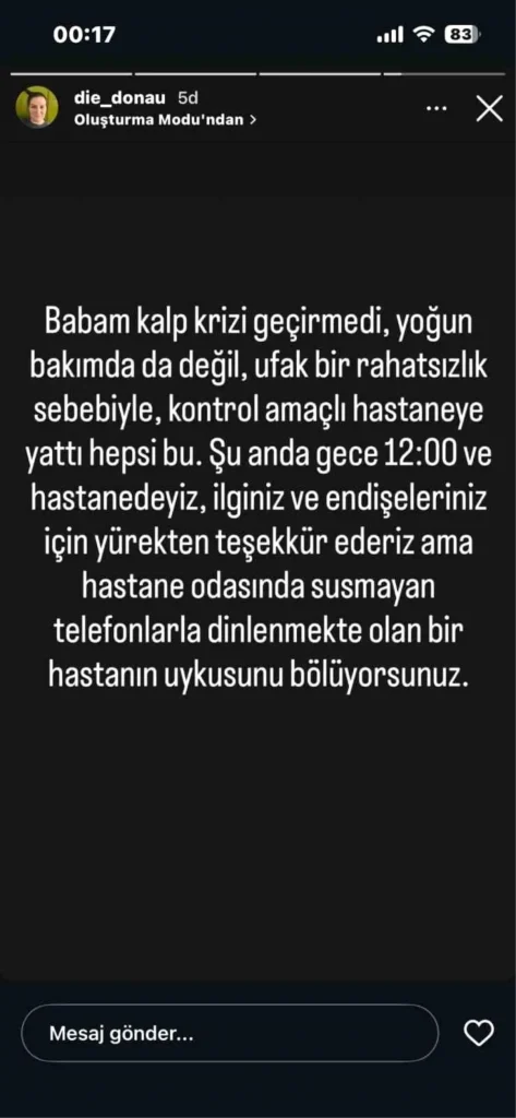 Tarihçi Prof. Dr. İlber Ortaylı’nın Sağlık Durumu