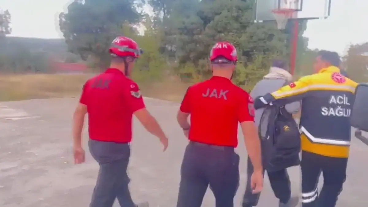 Dağda Kaybolan Mühendisler 5 Saat Sonra Kurtarıldı