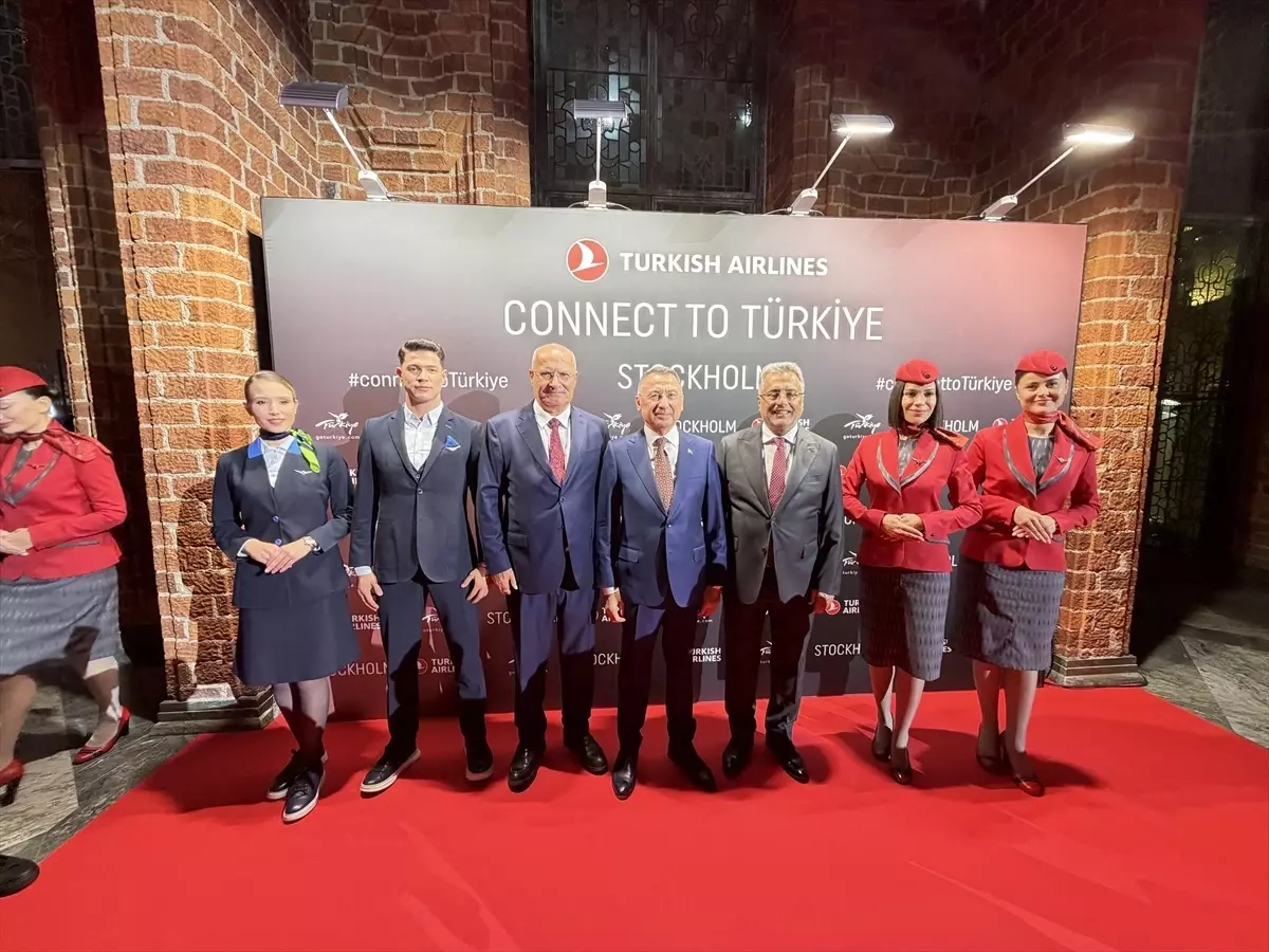 THY’den Stockholm’de Tanıtım Etkinliği