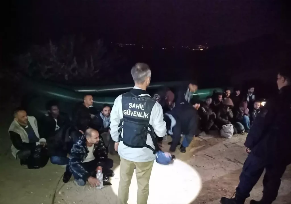 İzmir’de Düzensiz Göçmen Operasyonları