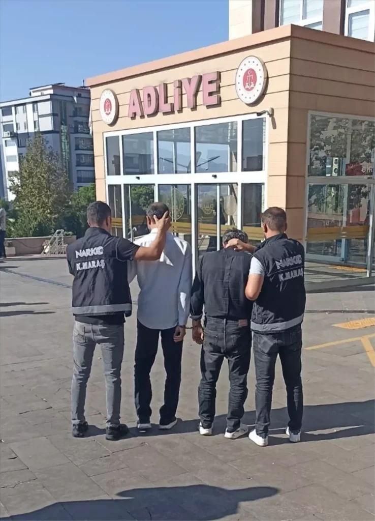 Kahramanmaraş’ta Uyuşturucu Ticareti Operasyonu: 2 Tutuklama
