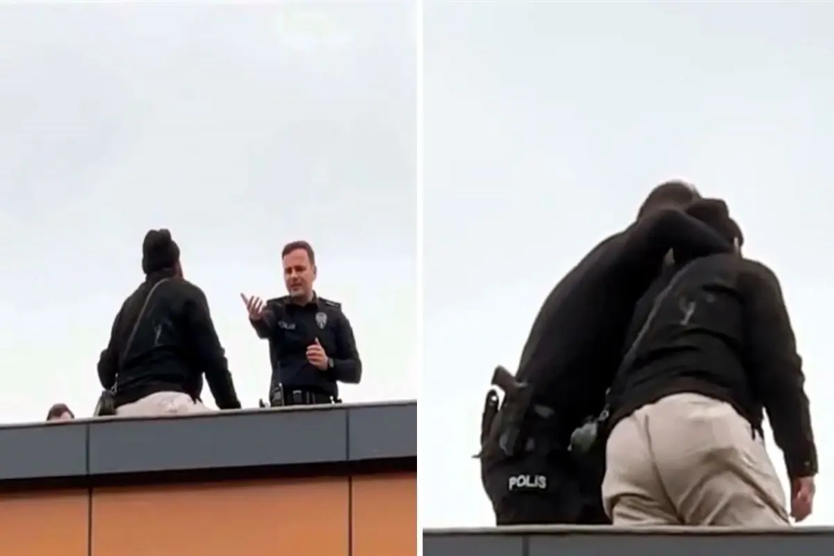 “Kapıcının İntihar Girişimi Polisin İkna Çalışması ile Önlenlendi”