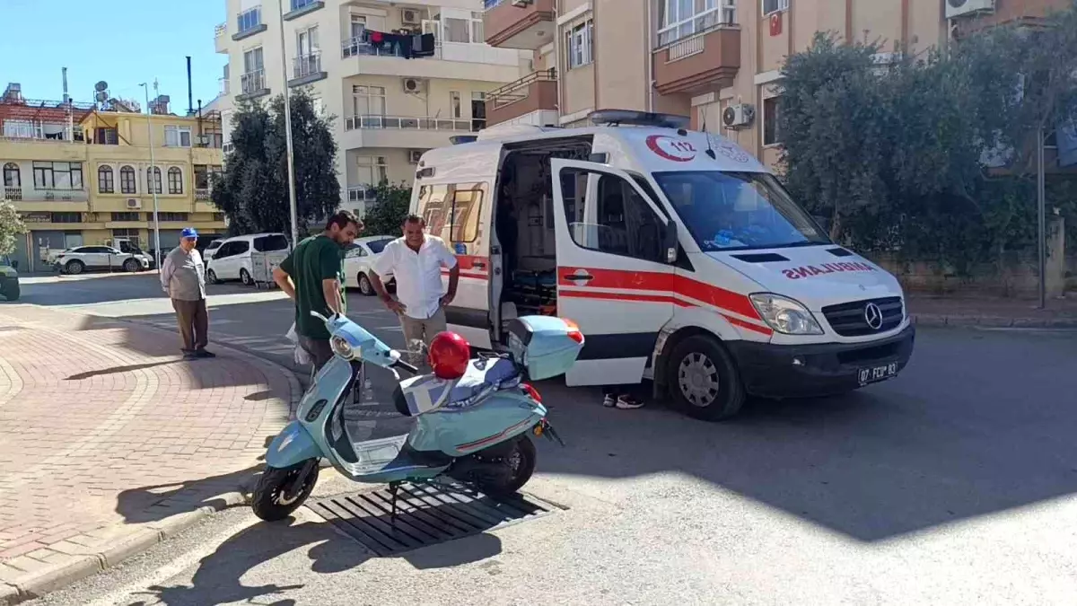 Antalya Manavgat’ta Motosiklet Kazası: Sürücü Yaralandı
