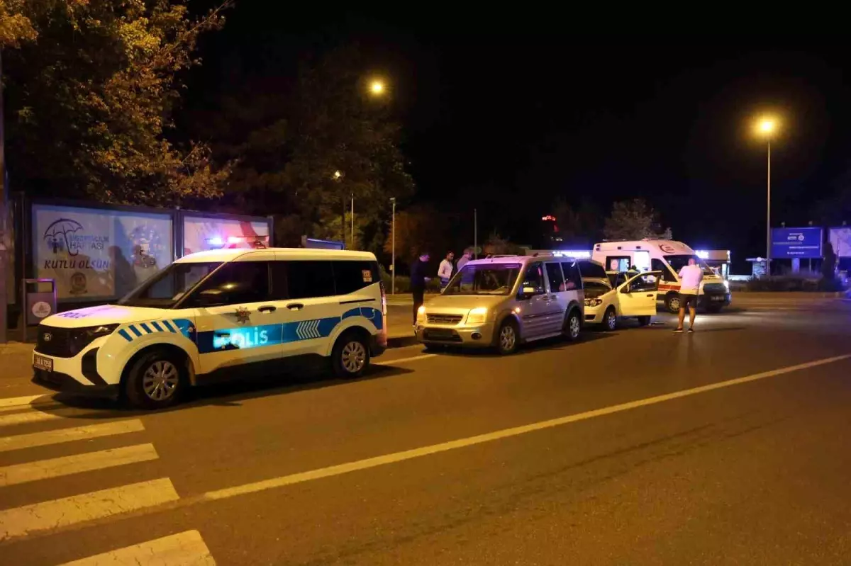 Kaza Sonrası Geç Bildirilen Yaralılar Hastaneye Kaldırıldı