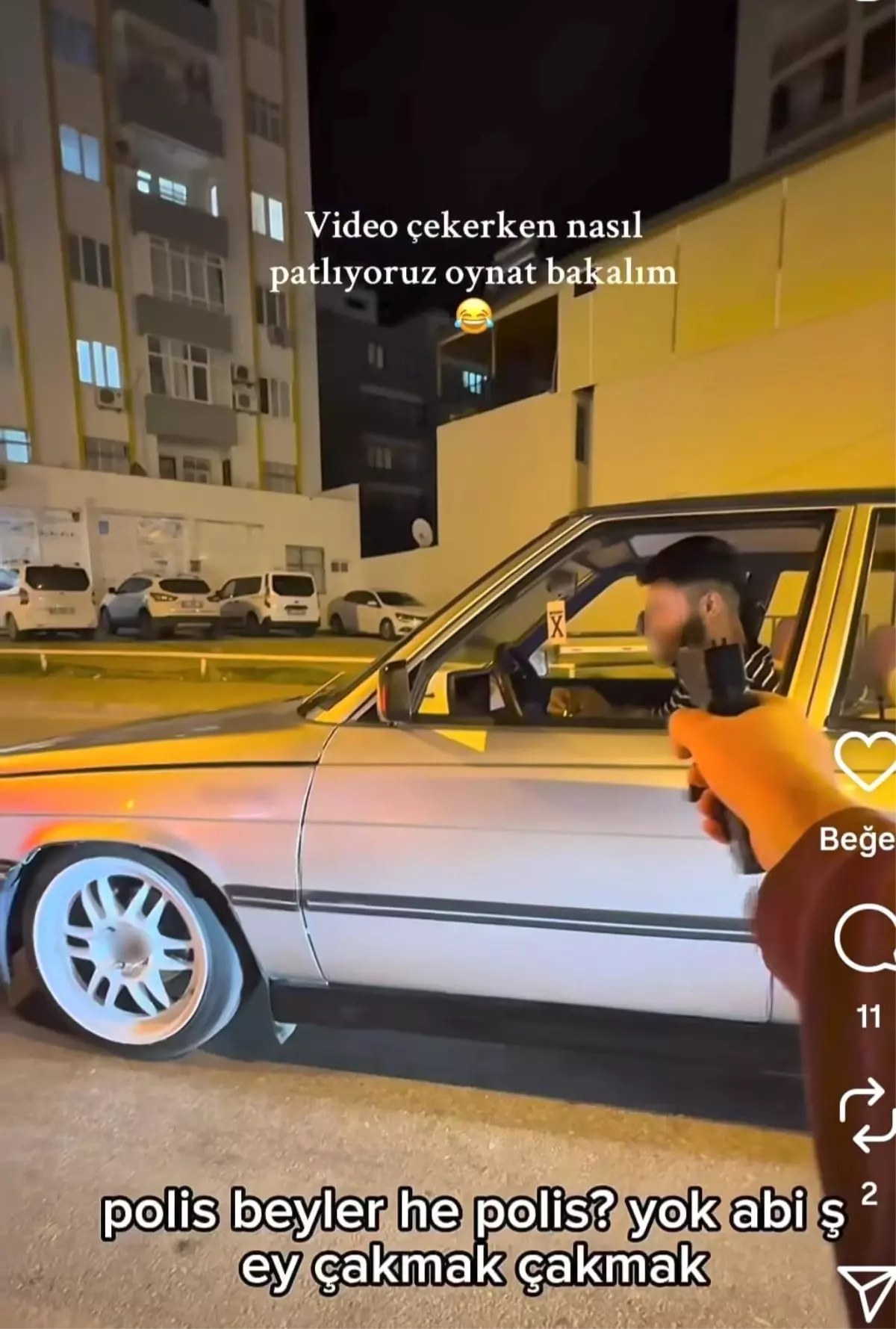 Sosyal Medya Şakası Gerçek Polis Müdahalesiyle Sonlandı