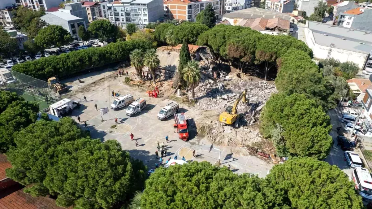 Manisa’da Gerçekçi Deprem Tatbikatı