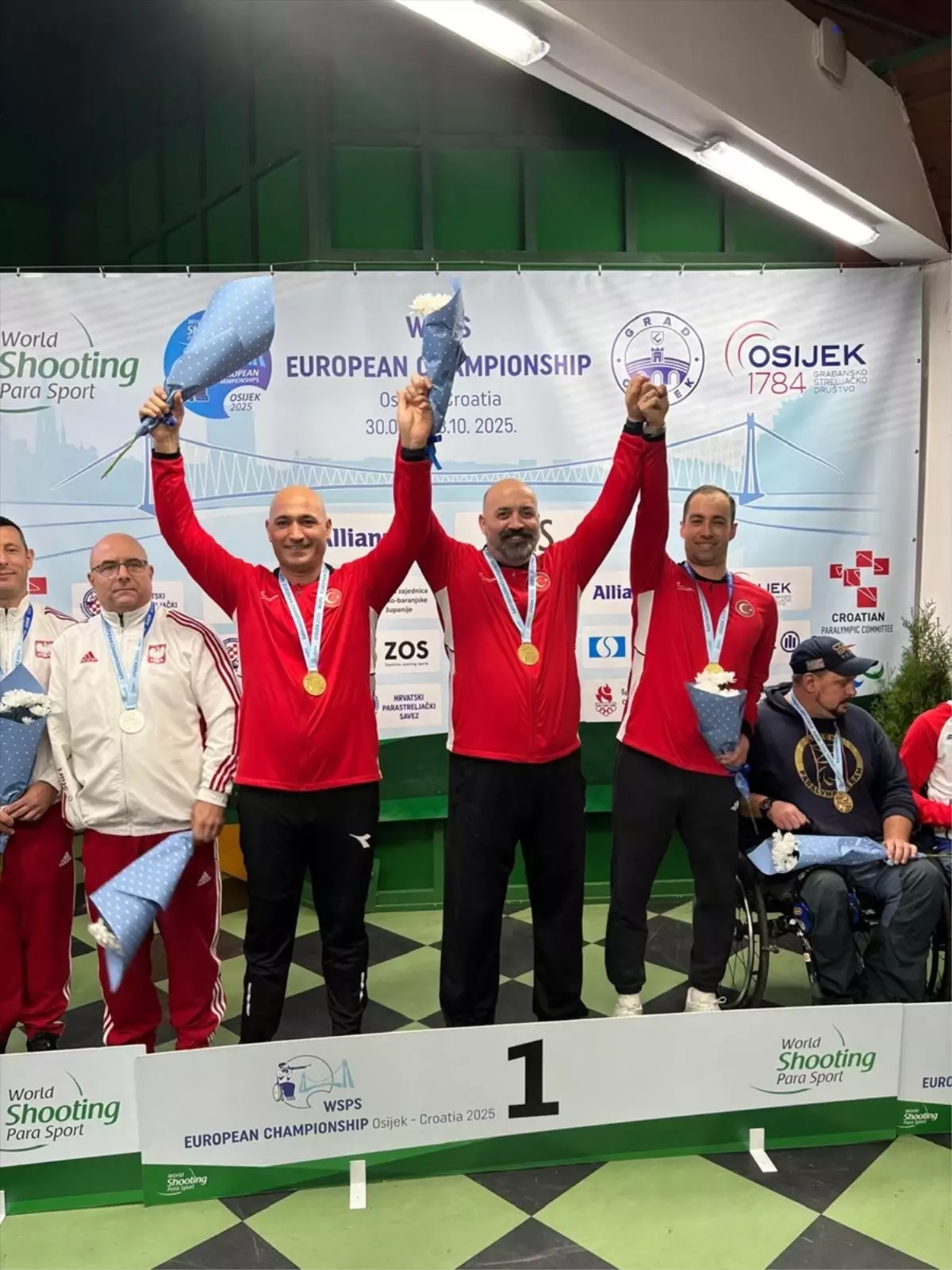 Milli Para Atıcılar Avrupa Şampiyonası’nda 7 Madalya Kazandı