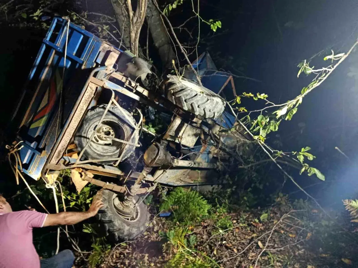 Tarımsal İş Kazası: Ünye’de Patpat Uçuruma Yuvarlandı